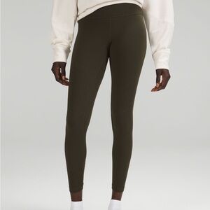 Dark olive Lululemon aligns